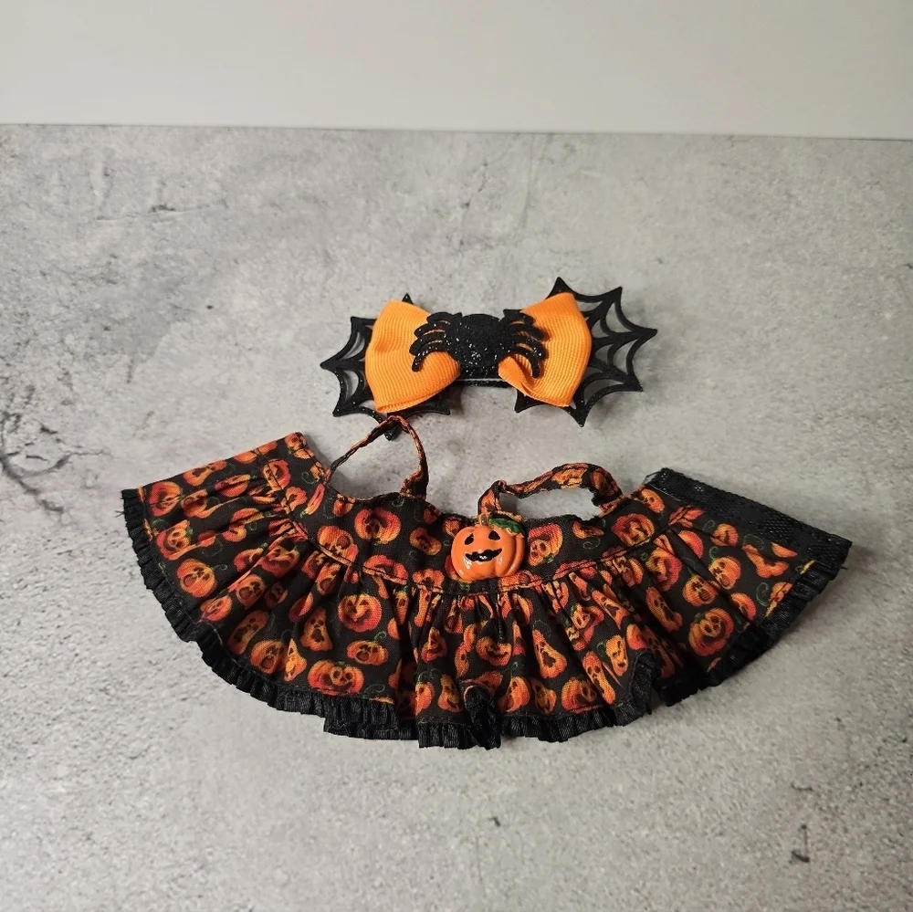 Halloween Labubu Costume with Hair Bow